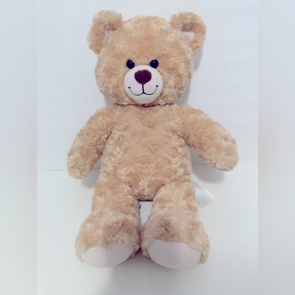Build-A-Bear Tan and White Stuffed Animal